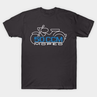 Moped Sparrow Emblem 50cc (black) T-Shirt